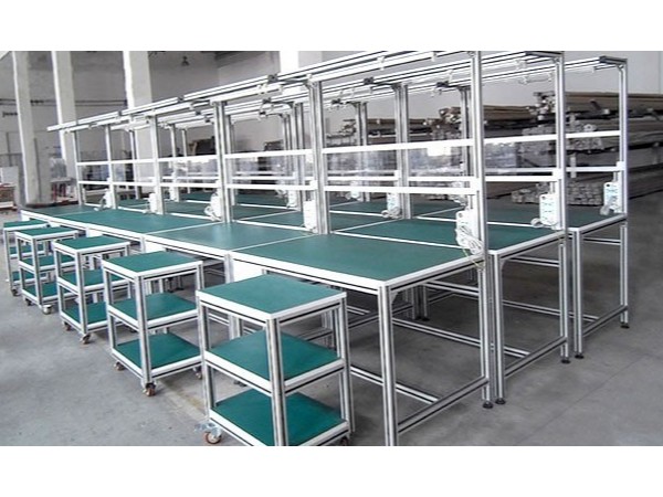 40系列是常用型材，同樣適合鋁型材工作臺生產線